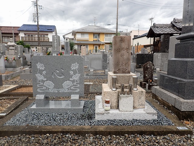 池ノ上墓地でお墓建立