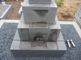 水垢掃除前