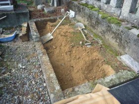 岐阜市妙照寺墓地でお墓の解体撤去処分しました