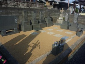 小松石のお墓のリフォーム完成