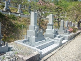 岐阜市市営大洞墓地でお墓リフォーム工事完成しました