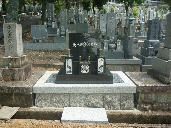 岐阜市市営上加納墓地で洋式のお墓リフォーム完成