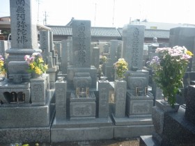 岐阜市東鏡島墓地で純国産唐原墓石建立しました