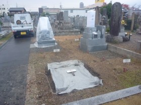 シートをかぶせて養成