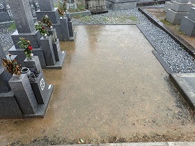 雨で中止