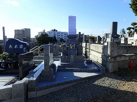 純国産墓石庵治石のお墓建立