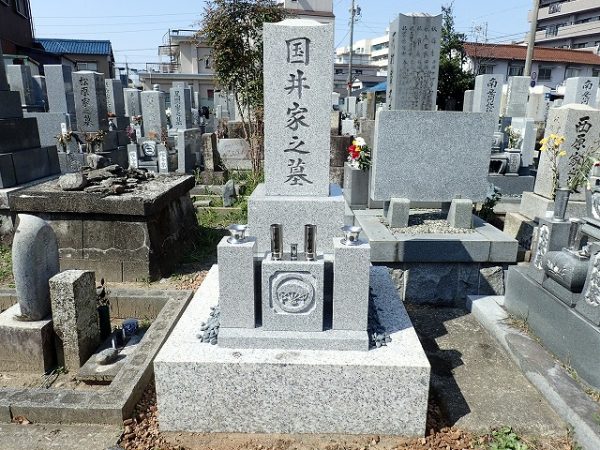 岡崎産宇寿石のお墓リフォーム完成
