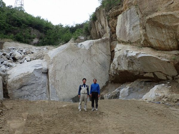 岡崎産の足助御影の山