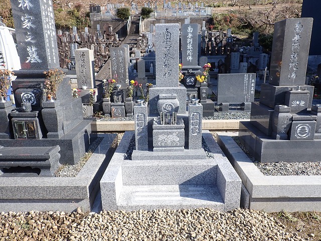 純国産大島石のお墓建立