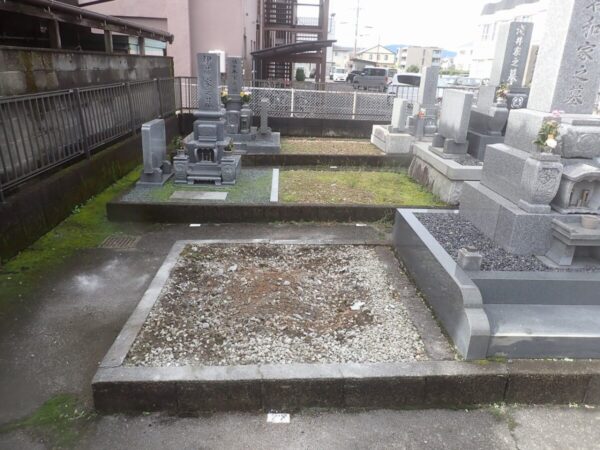 お墓の解体完了