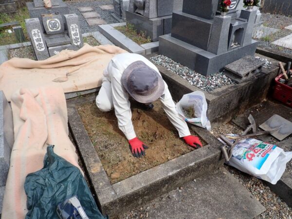 雑草取り