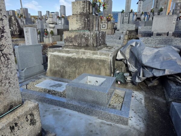 四ツ石工事の完成