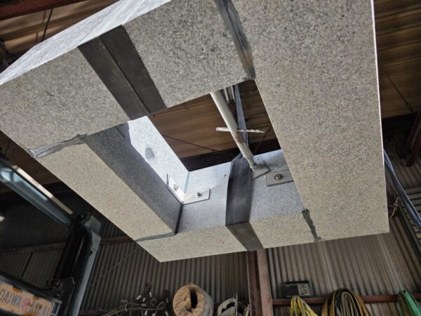 底面にも目地を入れます