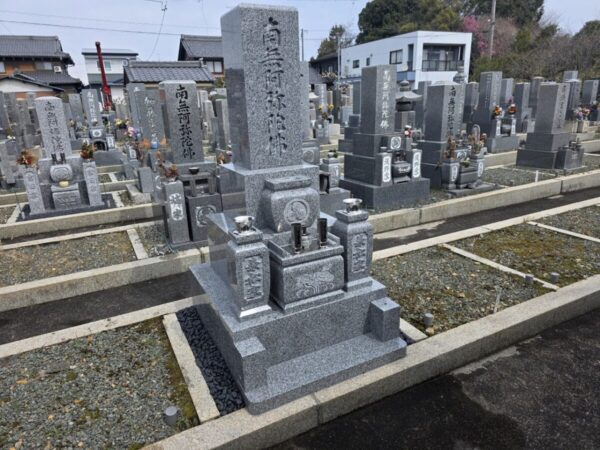 純国産大島石のお墓建立