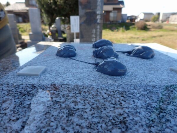 免震シリコン＋免震接着剤施工で地震対策施工