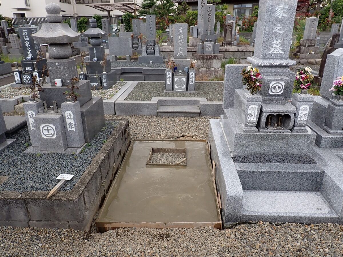 基礎コンクリート工事の完了