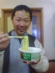 試食のラーメン