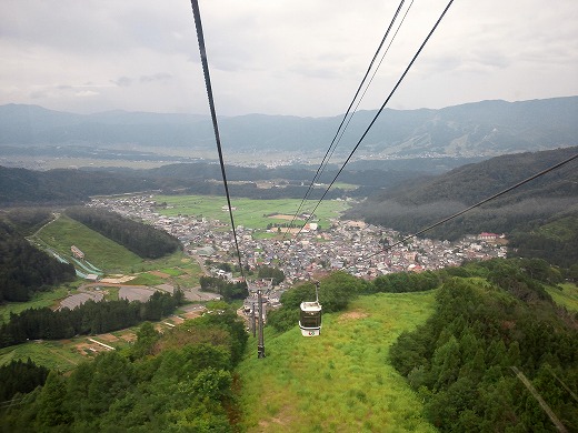 夏の野沢温泉スキー場