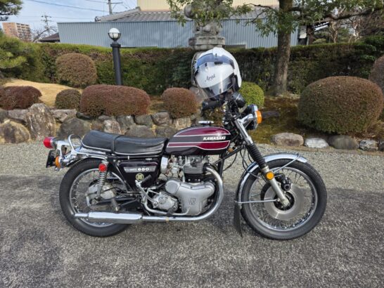 レストア完成したカワサキW3