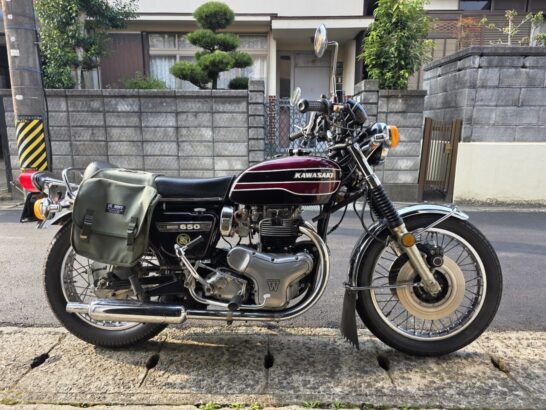 カワサキW3レストア完成